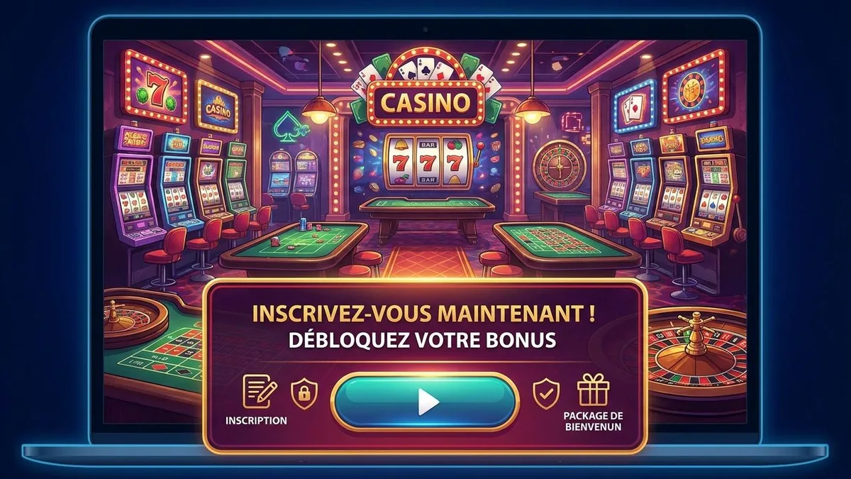 Inscription avec bonus